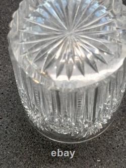 American Brilliant Cut Crystal Tumbler Collector Grade Rare Pattern