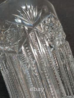 American Brilliant Cut Crystal Tumbler Collector Grade Rare Pattern