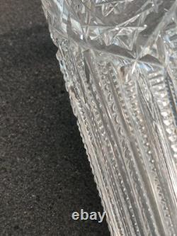 American Brilliant Cut Crystal Tumbler Collector Grade Rare Pattern