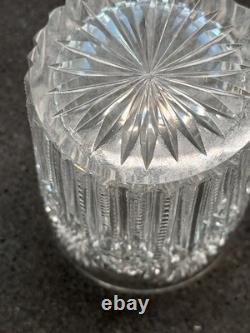 American Brilliant Cut Crystal Tumbler Collector Grade Rare Pattern
