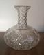 American Brilliant Cut Glass Crystal Water Carafe Wine Decanter 19th century