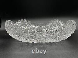 American Brilliant Cut Glass-Propeller By Parsche For Marshall Fields-Oval Bowl