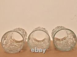 American Brilliant Cut Style Crystal Highball Glasses Set of 7 Extremely Rare