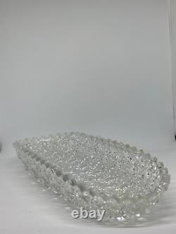 American Brilliant Period ABP Russian Pattern Cut Glass Crystal Bowl 11