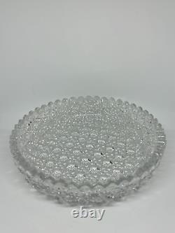 American Brilliant Period ABP Russian Pattern Cut Glass Crystal Bowl 7