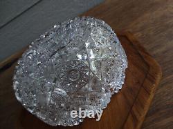 American Brilliant Period Cut Glass 9 Bowl