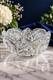 American Brilliant Period Cut Glass Crystal Bowl Hobstar & Sawtooth Pattern