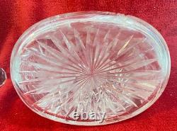 American Brilliant Period Cut Glass Decanter Lead Crystal 9