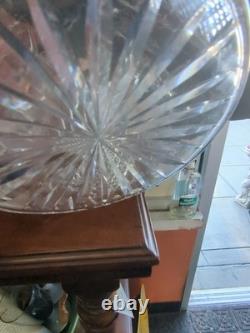 American brilliant cut glass Crystal Floral Jug Pitcher & 4 Tumbers Old Fashion