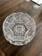 Americer Cut glass crystal bowl with detailed etching and clean cuts shining