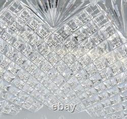 Antique ABP American Brilliant Cut Crystal Glass Serving/Fruit Bowl or Dish 10