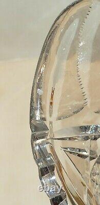 Antique American Brilliant ABP Cut Glass Crystal Pitcher withCreamer & Sugar Lot