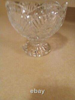 Antique American Brilliant Crystal Cut Glass 6 Bowl Stunning Heavy 4 Lbs