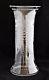Antique American Brilliant Cut Engraved Glass Crystal Abp Sinclaire Tall Vase