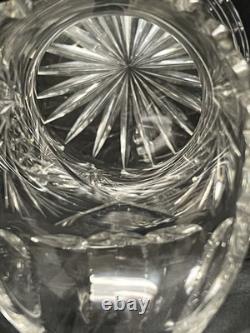 Antique American Brilliant Period ABP Cut Crystal Glass Pitcher 1876-1914