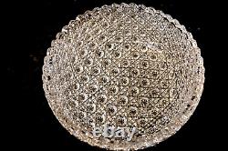 Antique American Brilliant Period Cut Glass Crystal Russian Pattern 8 Bowl