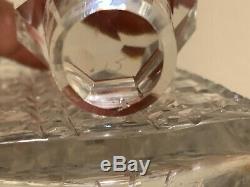 Antique Baccarat Crystal Harvard Cut Decanter