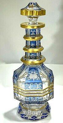 Antique Baccarat Imperial Czarist Russia Crystal Cut Decanter