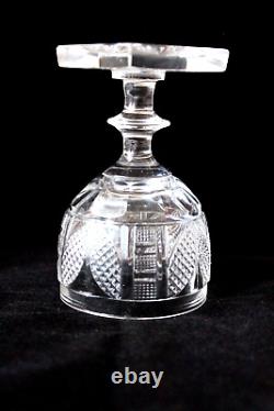 Antique Baccarat -Voneche cut crystal Empire glass goblet 1810-1830