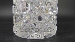 Antique Cut Crystal Perfume Scent Bottle French BACCARAT Pierreries Diamants