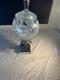 Antique Cut Glass Crystal Centerpiece Bowl withMarble Base