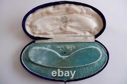 Antique Edwardian Custom Austro / German Cut Glass Necklace -c1910's, Fitted Box