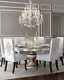 Antique French European Palace Replica Horchow Cut Crystal XL Chandelier $3750