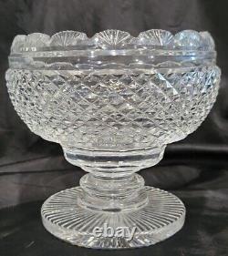 Antique Irish Tipperary Waterford Crystal Bowl Georgian Centerpiece RARE