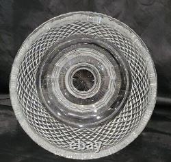 Antique Irish Tipperary Waterford Crystal Bowl Georgian Centerpiece RARE