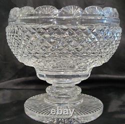 Antique Irish Tipperary Waterford Crystal Bowl Georgian Centerpiece RARE