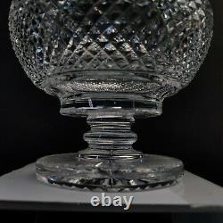 Antique Irish Tipperary Waterford Glass Cut Crystal Bowl Georgian Centerpiece