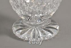 Antique Original Vintage Brilliant Crystal Cut Glass Candy Dish Bowl Lidded Jar