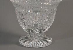 Antique Original Vintage Brilliant Crystal Cut Glass Candy Dish Bowl Lidded Jar