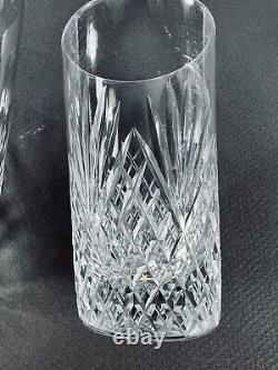 Antique Set of Cut Glass Lemonade Glasses & Champagne Tumblers SDF