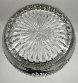Antique Signed Libbey Cut Glass Vase 12 American Brilliant Period Crystal 1910