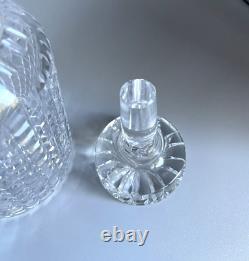 Antique Victorian Cut Crystal Glass Decanter Orig Stopper Pre ABP