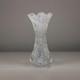 Antique p&b diamond cut crystal vase