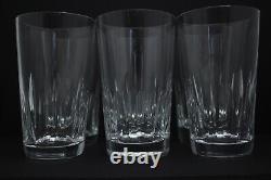 Art Deco Clear Cut Crystal Highball Glasses Set of 6