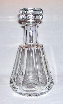BACCARAT Beautiful Solid Crystal Cut DECANTER withCut STOPPER (Tallyrand)France