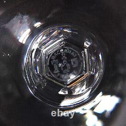 BACCARAT COPPELIA CHAMPAGNE GLASSES, Cut Crystal, 5 oz, 5 3/8, France, 4PCS