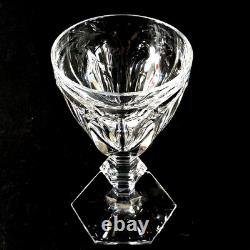 BACCARAT HARCOURT-VERSAILLES RED WINE GLASS, Cut Lead Crystal, 6 1/8, 8 Oz, 2PC