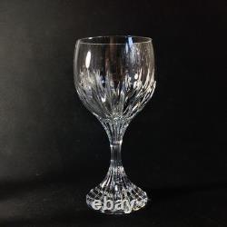 BACCARAT MASSENA AMERICAN WHITE WINE GLASSES, 6 1/8, 8 Oz, FRANCE, 2PCS
