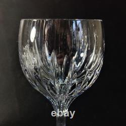 BACCARAT MASSENA AMERICAN WHITE WINE GLASS, Cut Crystal, 6 3/8, 8 Oz
