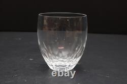 BACCARAT Signed Cut Crystal? Lorraine 3 5/8 Whiskey FLAT TUMBLER ROCKS Glass