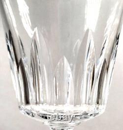 Baccarat Biarritz Cut Crystal Claret Wine Glass Goblet Stemware 5.25 Bar SET 6