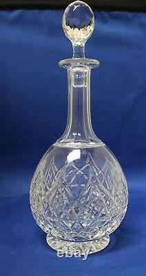 Baccarat Colbert Crystal Decanter & Stopper Cut Glass Design