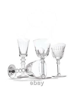 Baccarat Completed Set of Assorted Wine Glasses, Set of 6