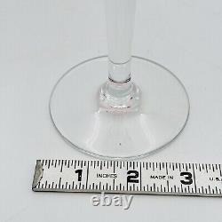 Baccarat Crystal Buckingham Cut Cranberry Cordial Shot Glass Wine Glass 8