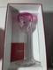 Baccarat Crystal LAGNY Pattern Rose Cut to Clear Rhine Hock Wine Glass 8 H BOX