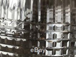 Baccarat Crystal Nancy Large Decanter 12 1/4 H Clear Cut France
